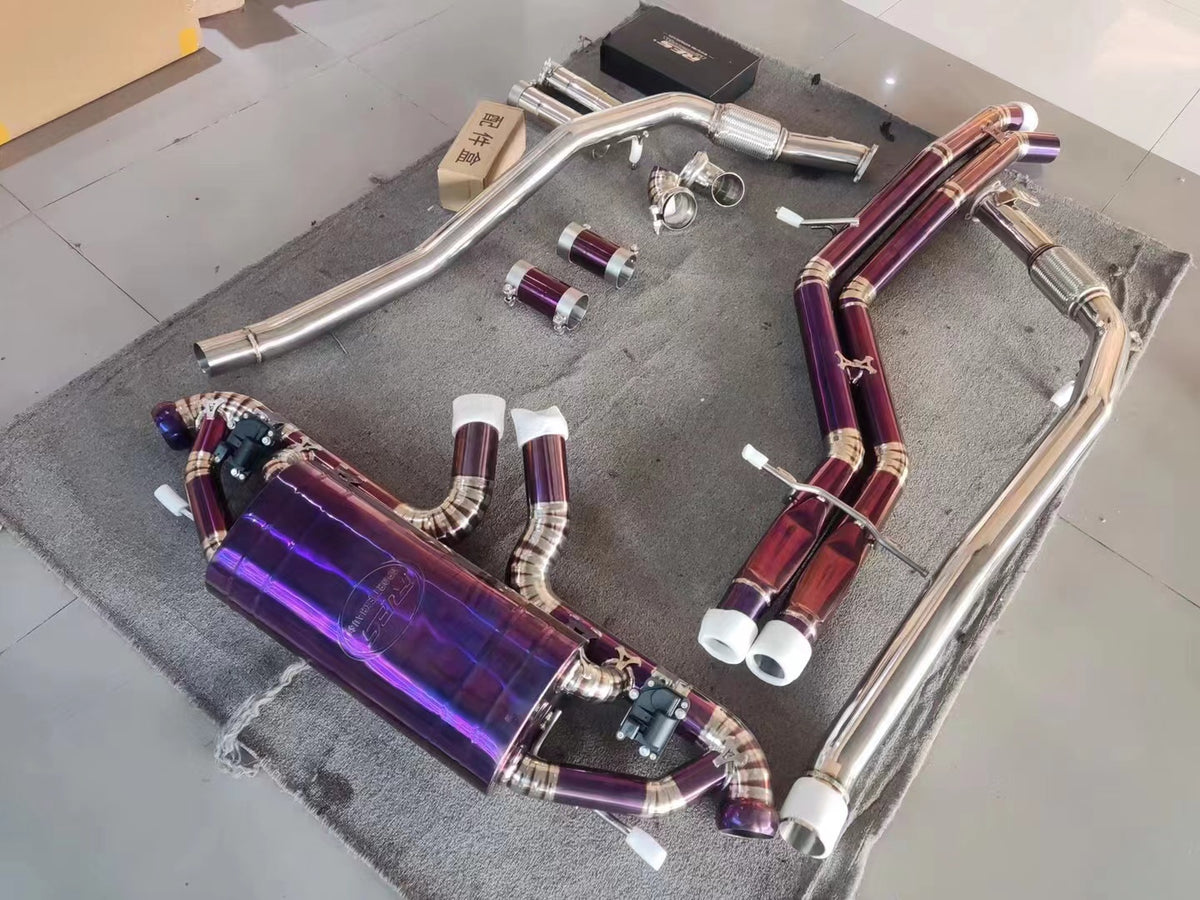 Exhaust system Audi Q8 3.0T Titanium