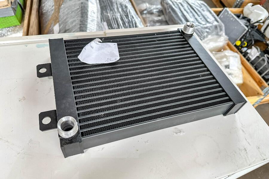 Lamborghini Aventador Oil Cooler, OEM, Part number: 07M117021C