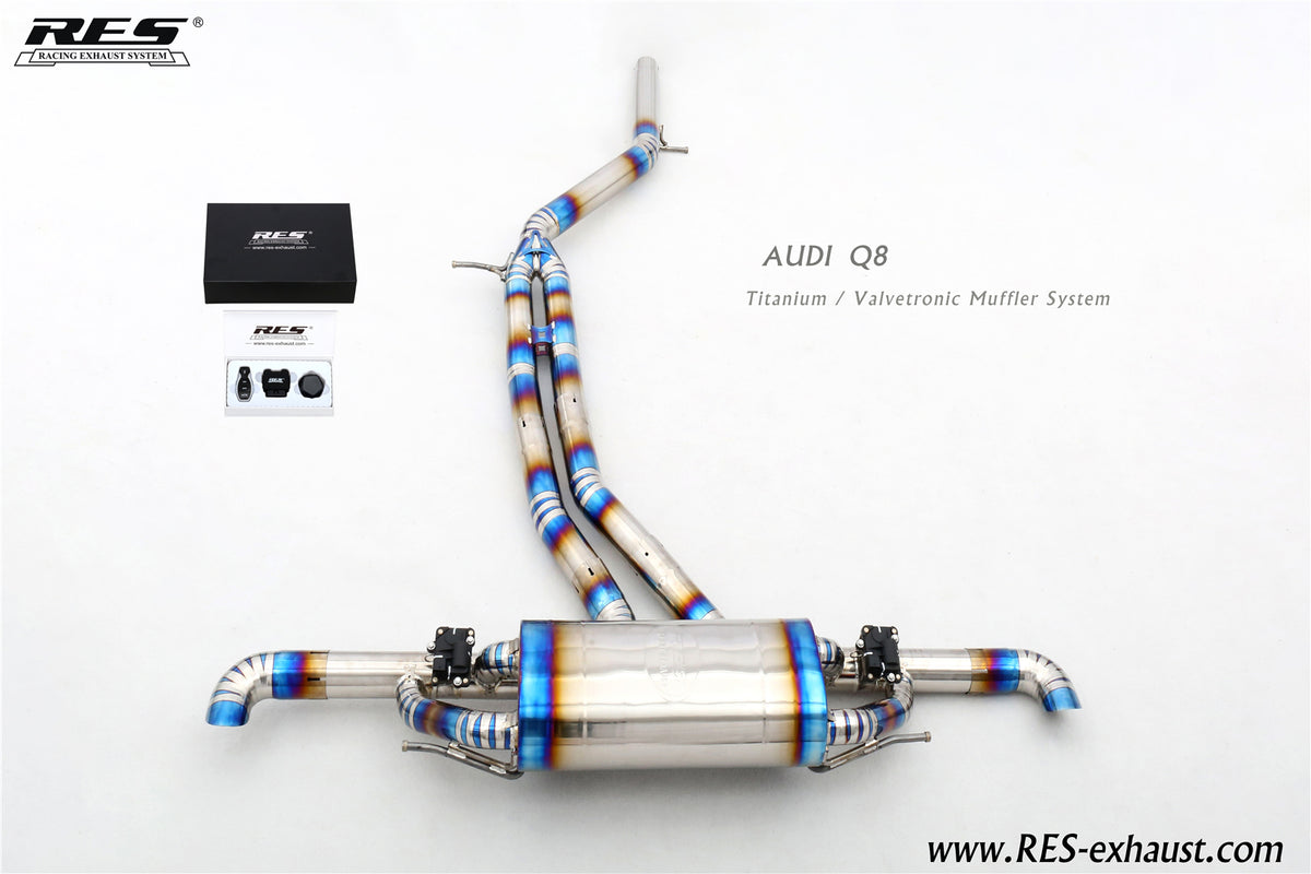 Exhaust system Audi Q8 3.0T Titanium