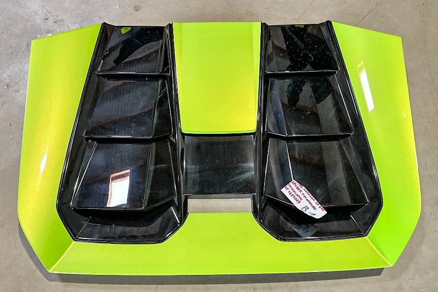 Lamborghini Huracan Spyder Lp610 engine cover, OEM, Part number: 4T7827029