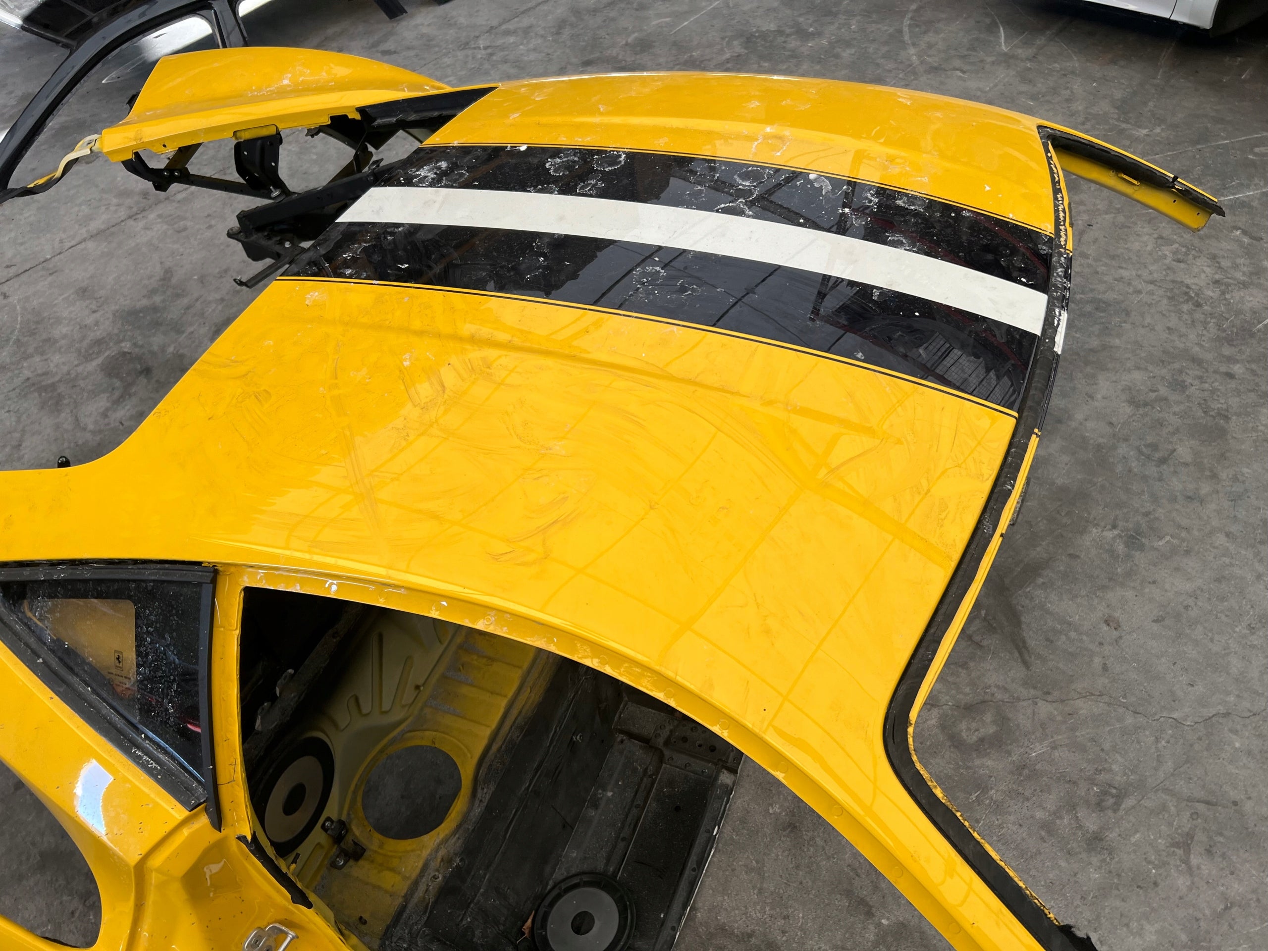 Ferrari 488 Pista F142 GTB Roof and Quarter panel, OEM