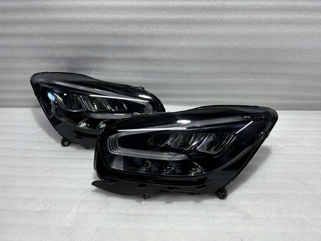 Mercedes Benz AMG GT W190 Complete headlight LH RH, OEM, Part number: A1909069500 A1909069600