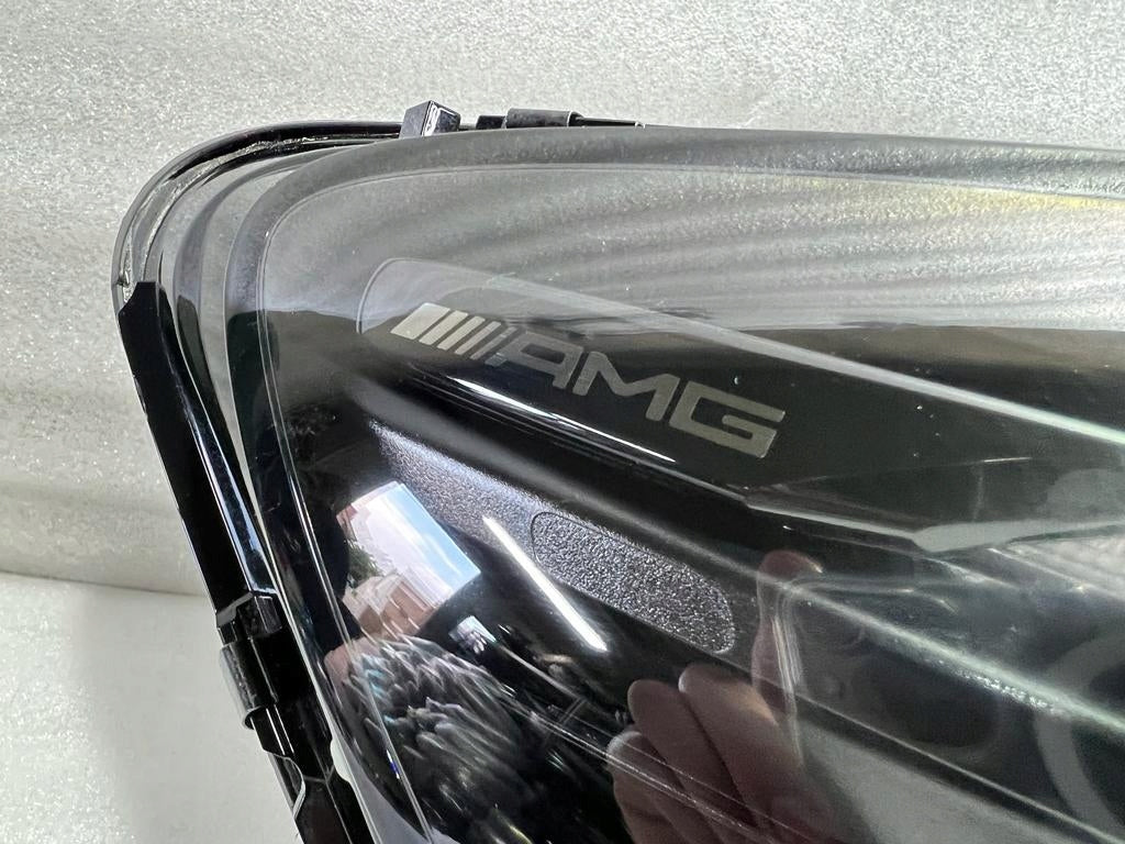 Mercedes Benz AMG GT W190 Complete headlight LH RH, OEM, Part number: A1909069500 A1909069600
