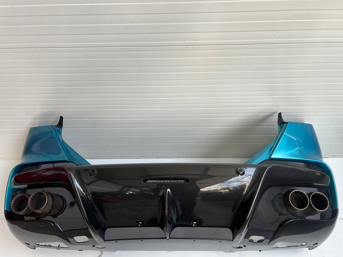 Ferrari Portofino M F164 Rear bumper W Carbon diffuser, OEM, Part number: