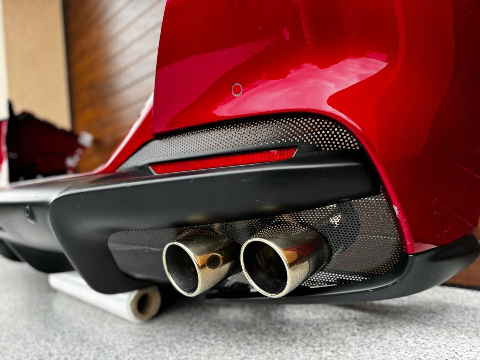 Ferrari Portofino M F164 Rear bumper complete, OEM, Part number: