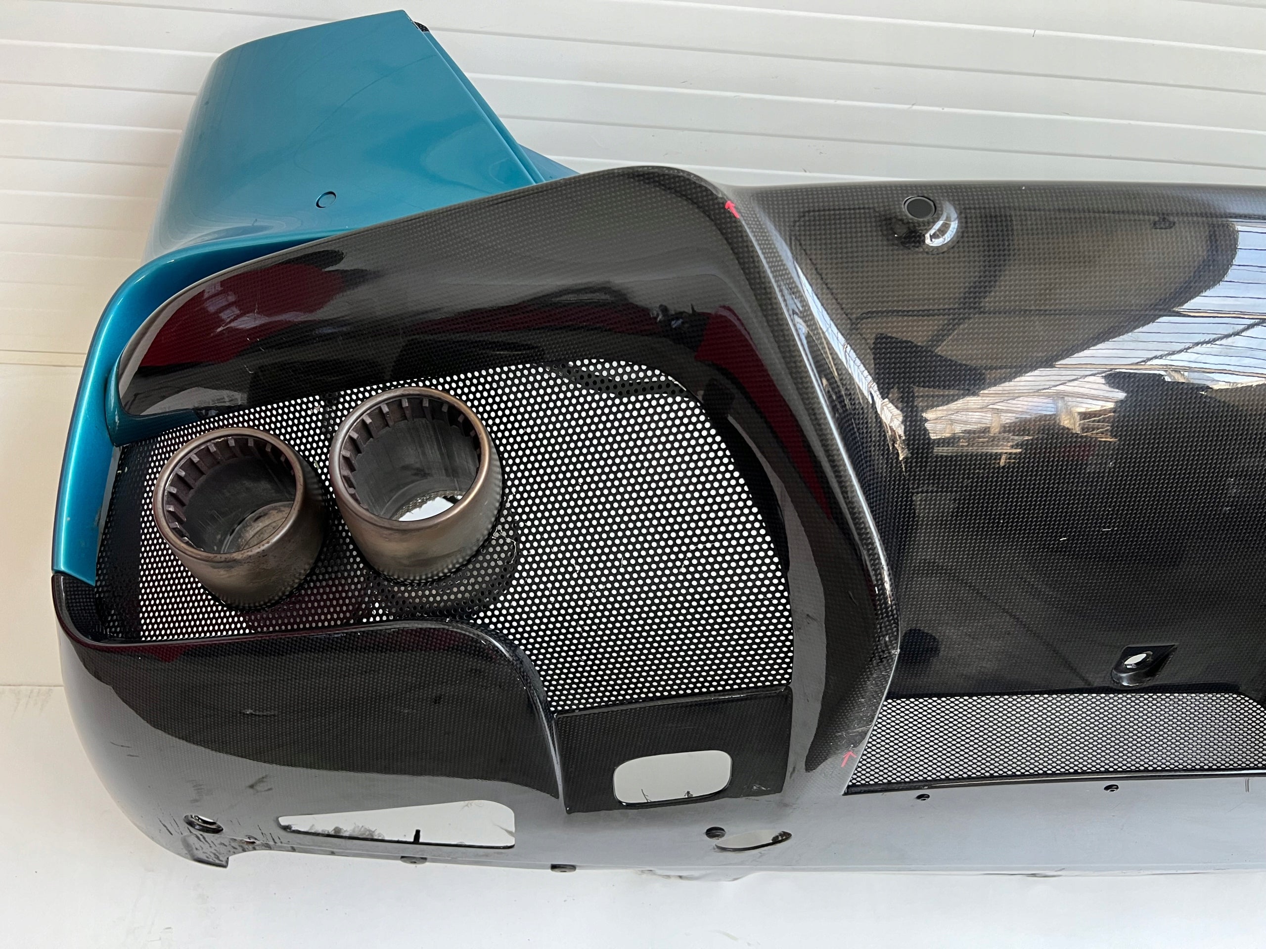 Ferrari Portofino M F164 Rear bumper W Carbon diffuser, OEM, Part number: