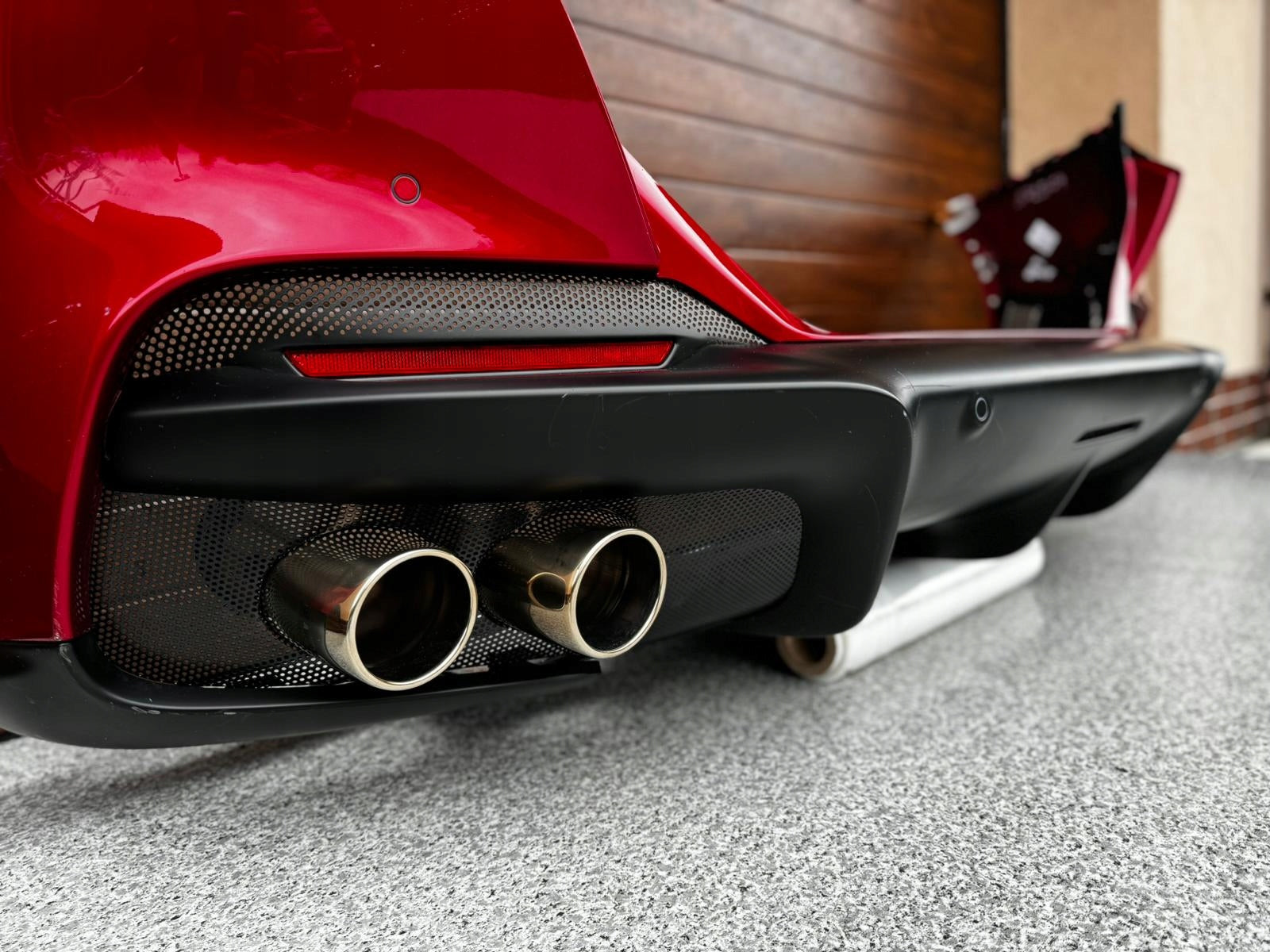 Ferrari Portofino M F164 Rear bumper complete, OEM, Part number: