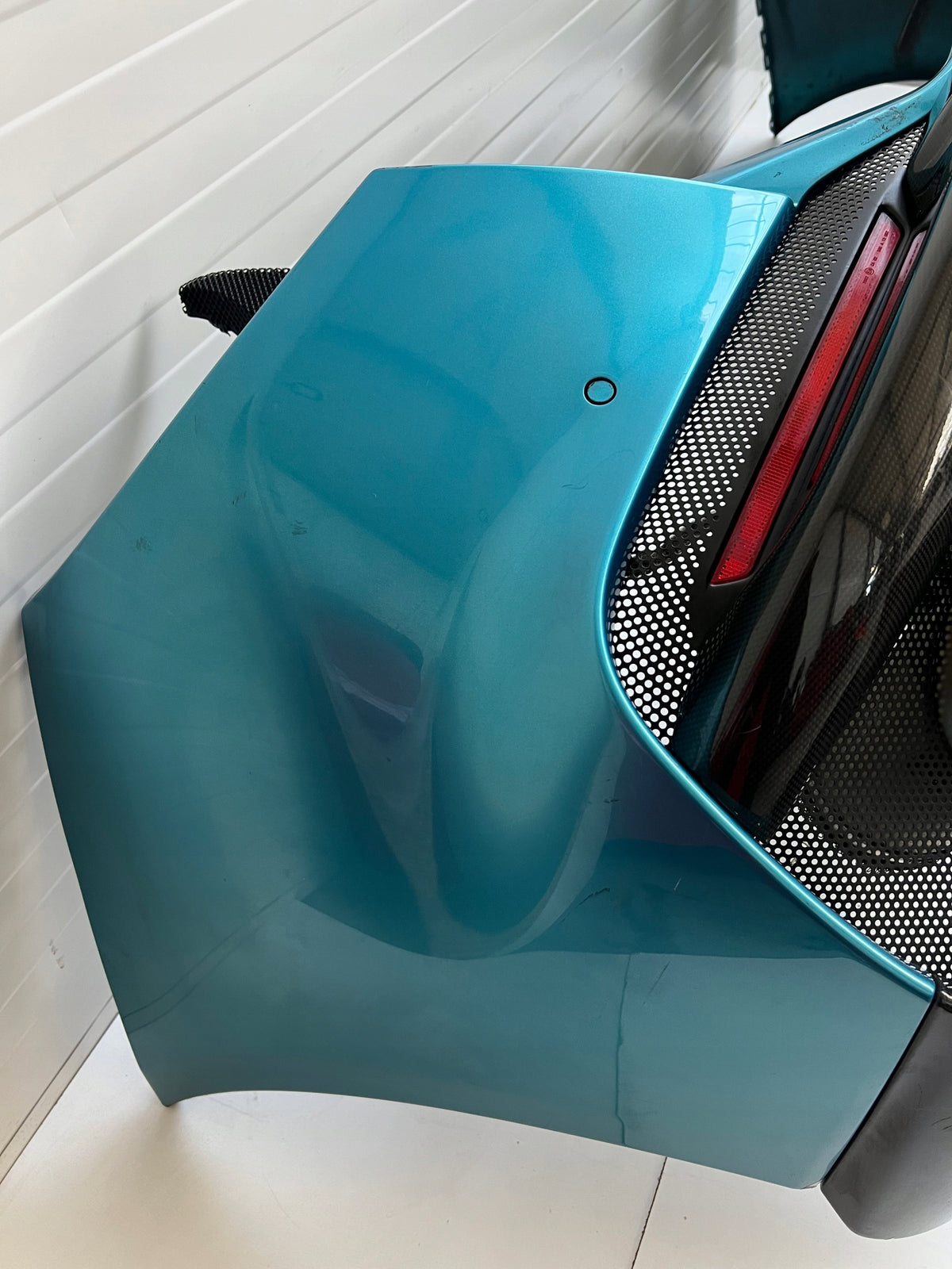 Ferrari Portofino M F164 Rear bumper W Carbon diffuser, OEM, Part number: