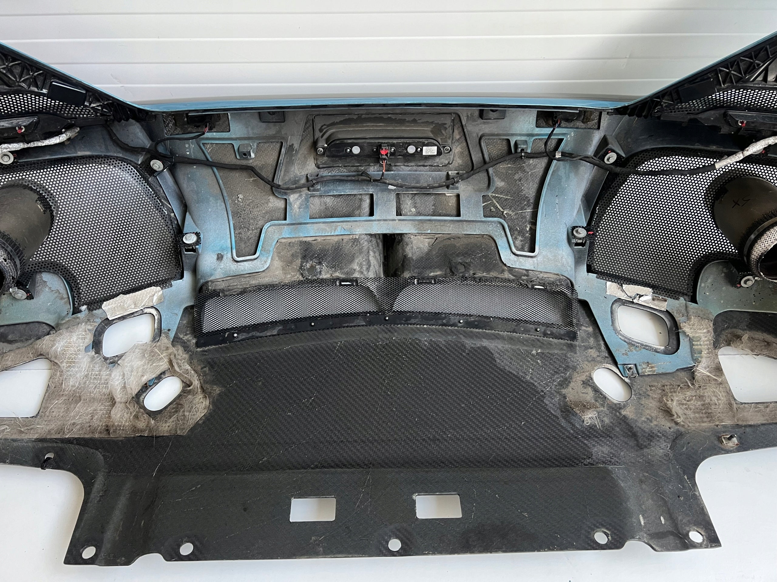 Ferrari Portofino M F164 Rear bumper W Carbon diffuser, OEM, Part number: