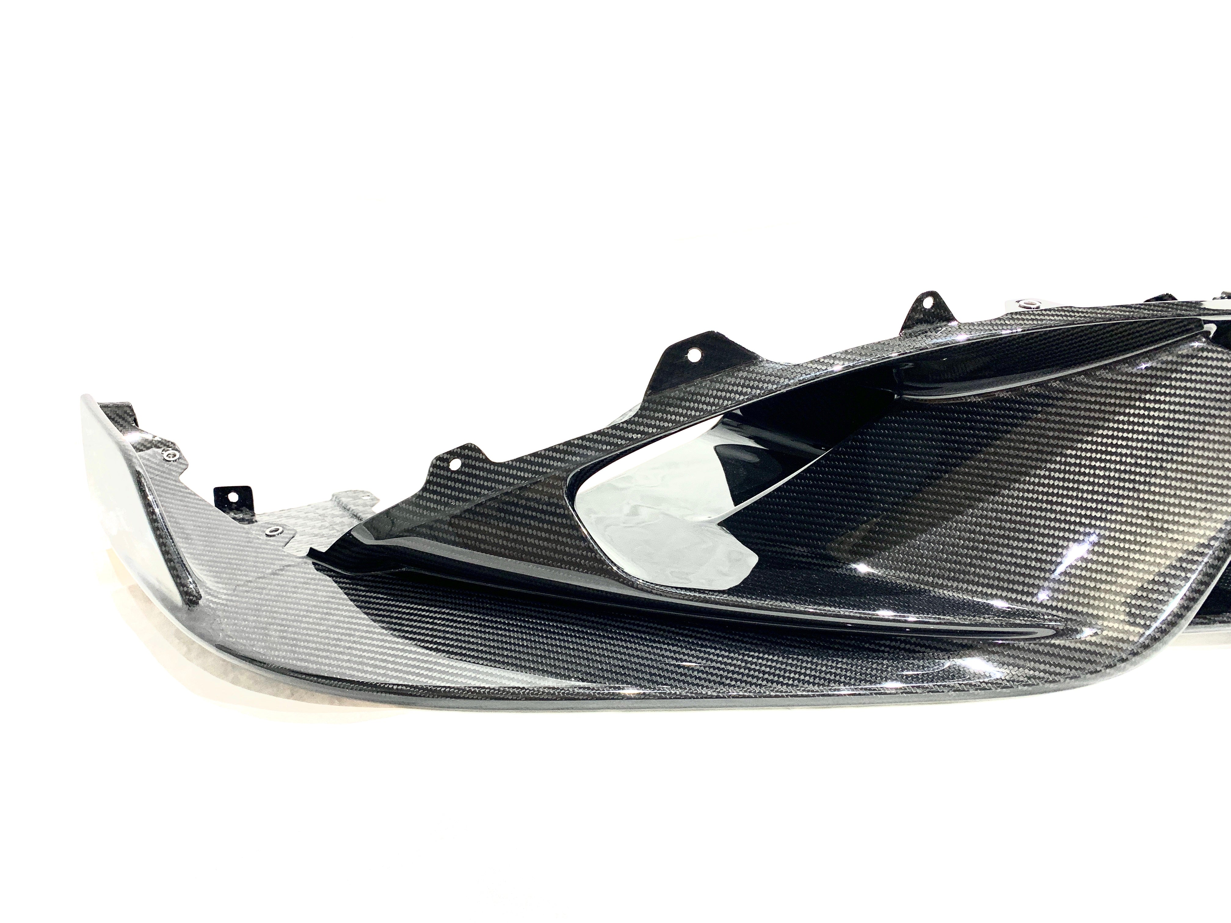 McLaren 765LT Front splitter carbon fiber, OEM, Part number: 14AB975RPCFG