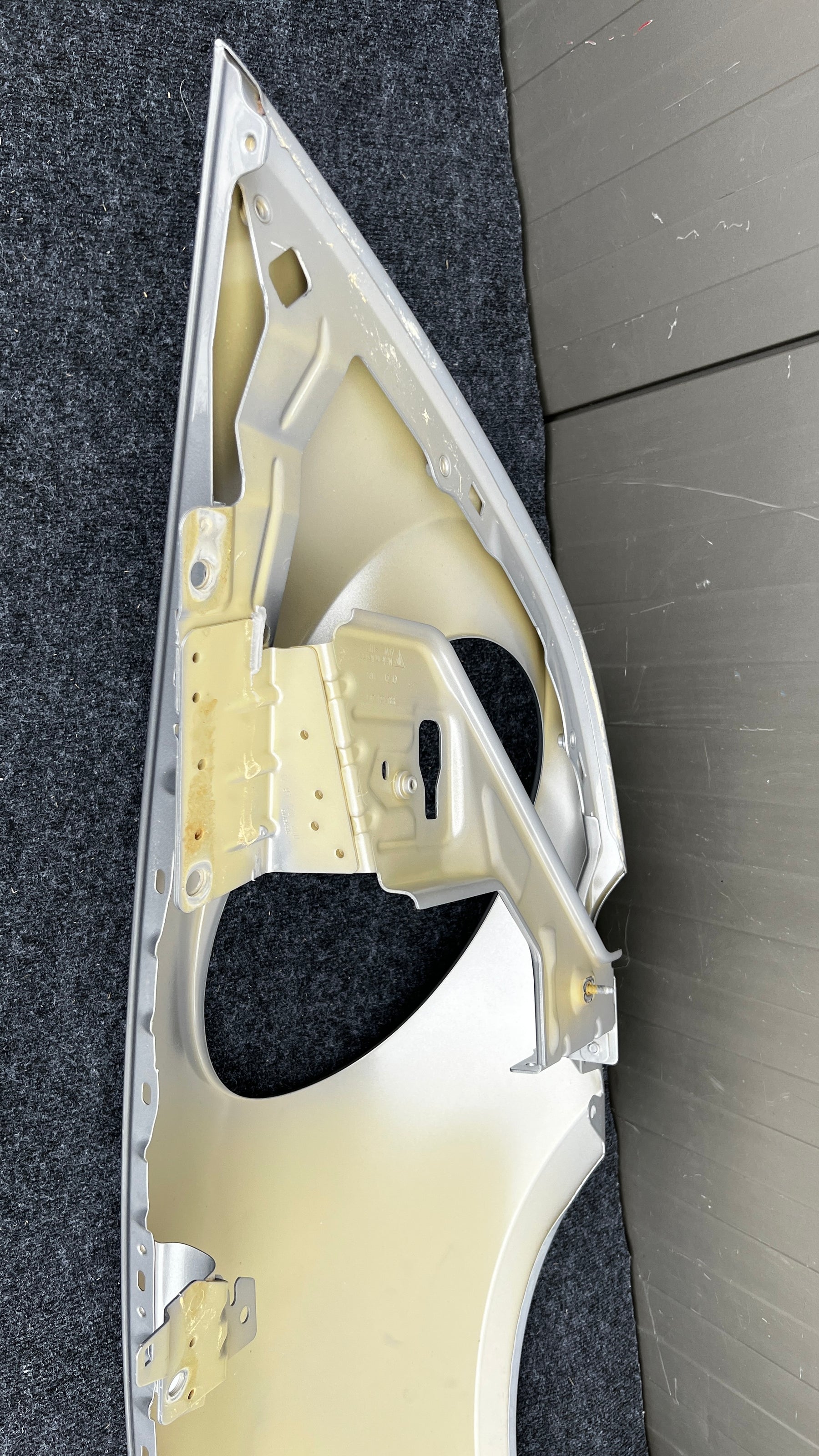 Porsche 992 Turbo S Fender or wing trim, L + R, OEM, Part number: 992821101Y, 992821102Y