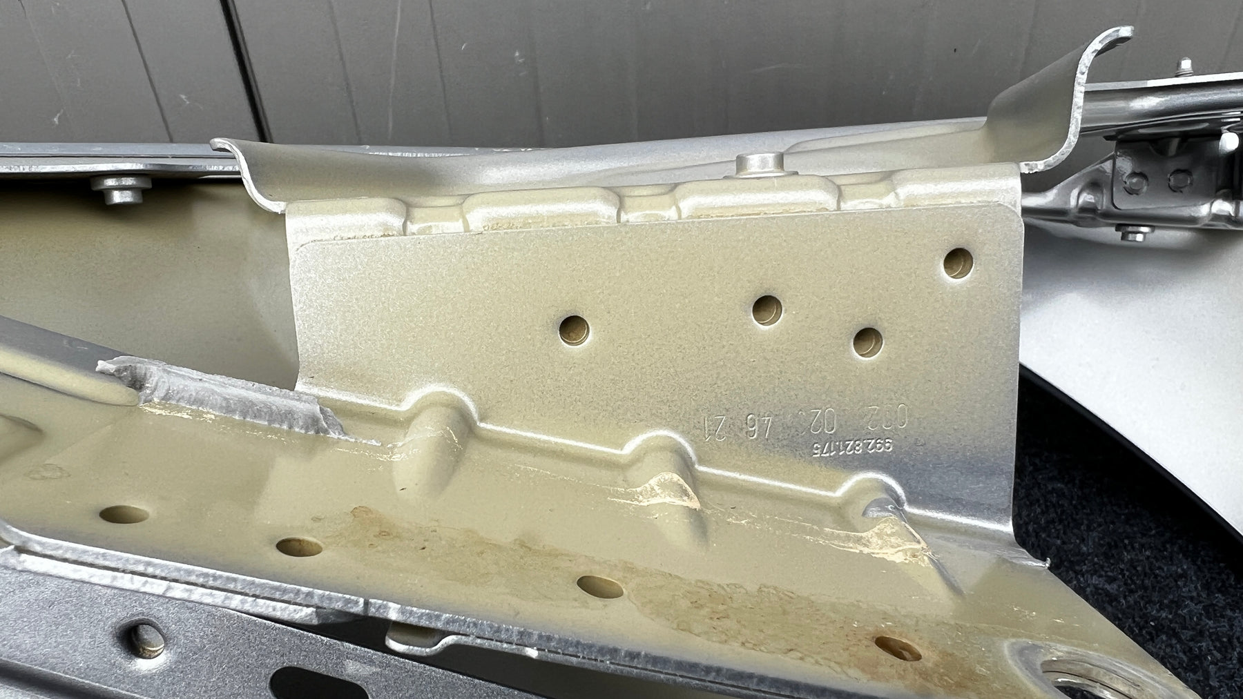 Porsche 992 Turbo S Fender or wing trim, L + R, OEM, Part number: 992821101Y, 992821102Y