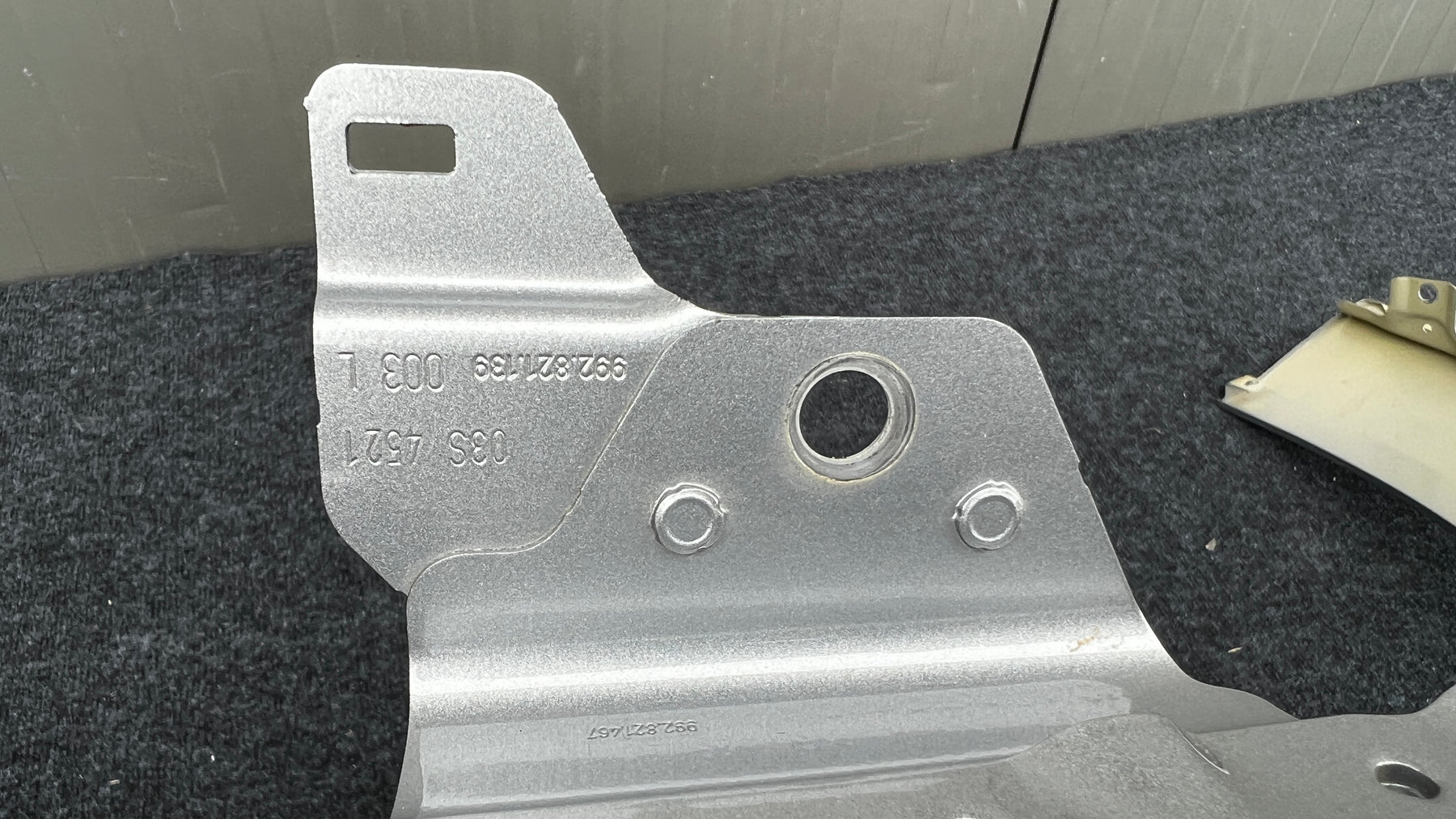 Porsche 992 Turbo S Fender or wing trim, L + R, OEM, Part number: 992821101Y, 992821102Y