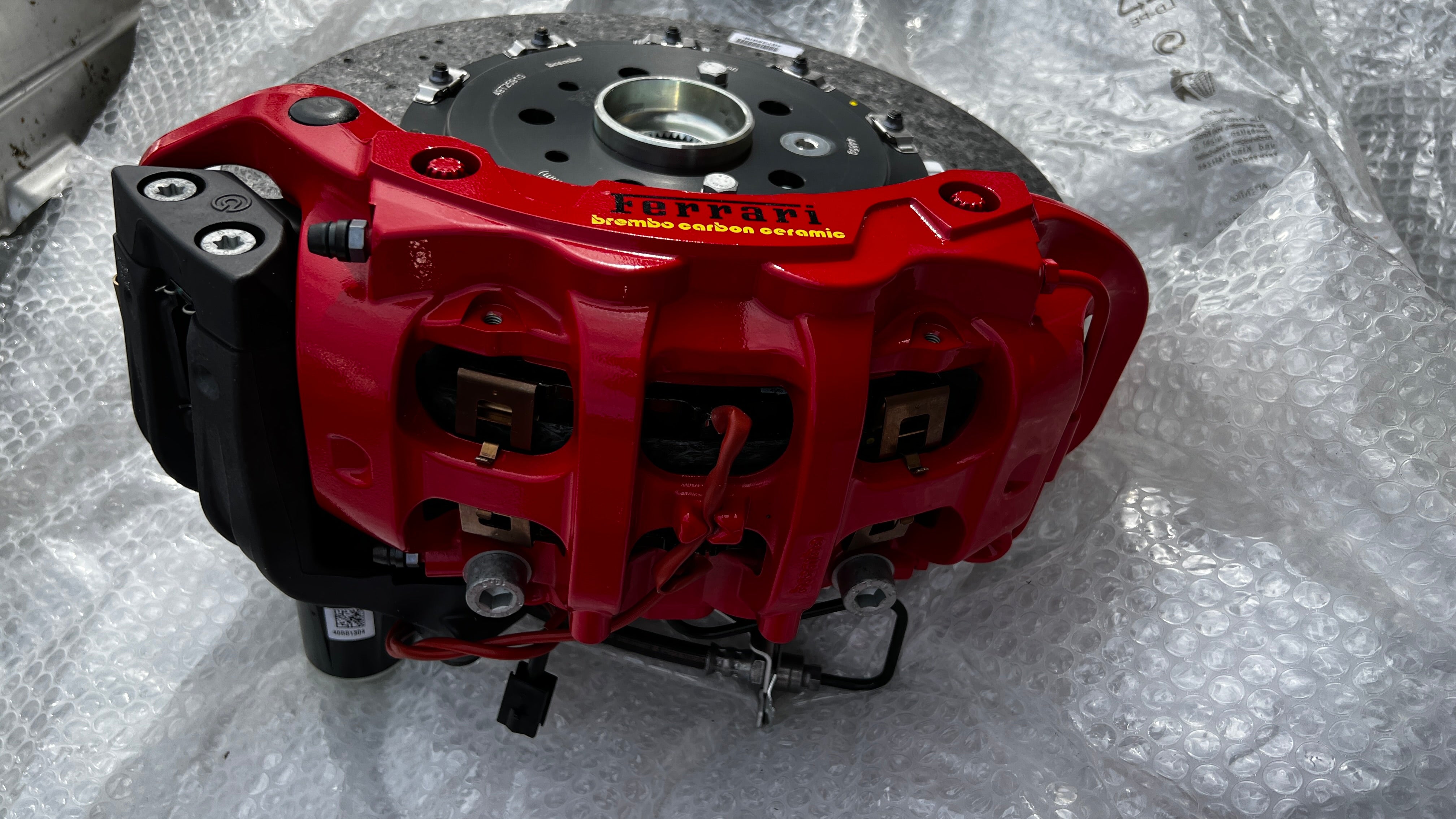 Ferrari F8 Tributo 488 Brake Set Complete Ceramic, OEM, Part number: