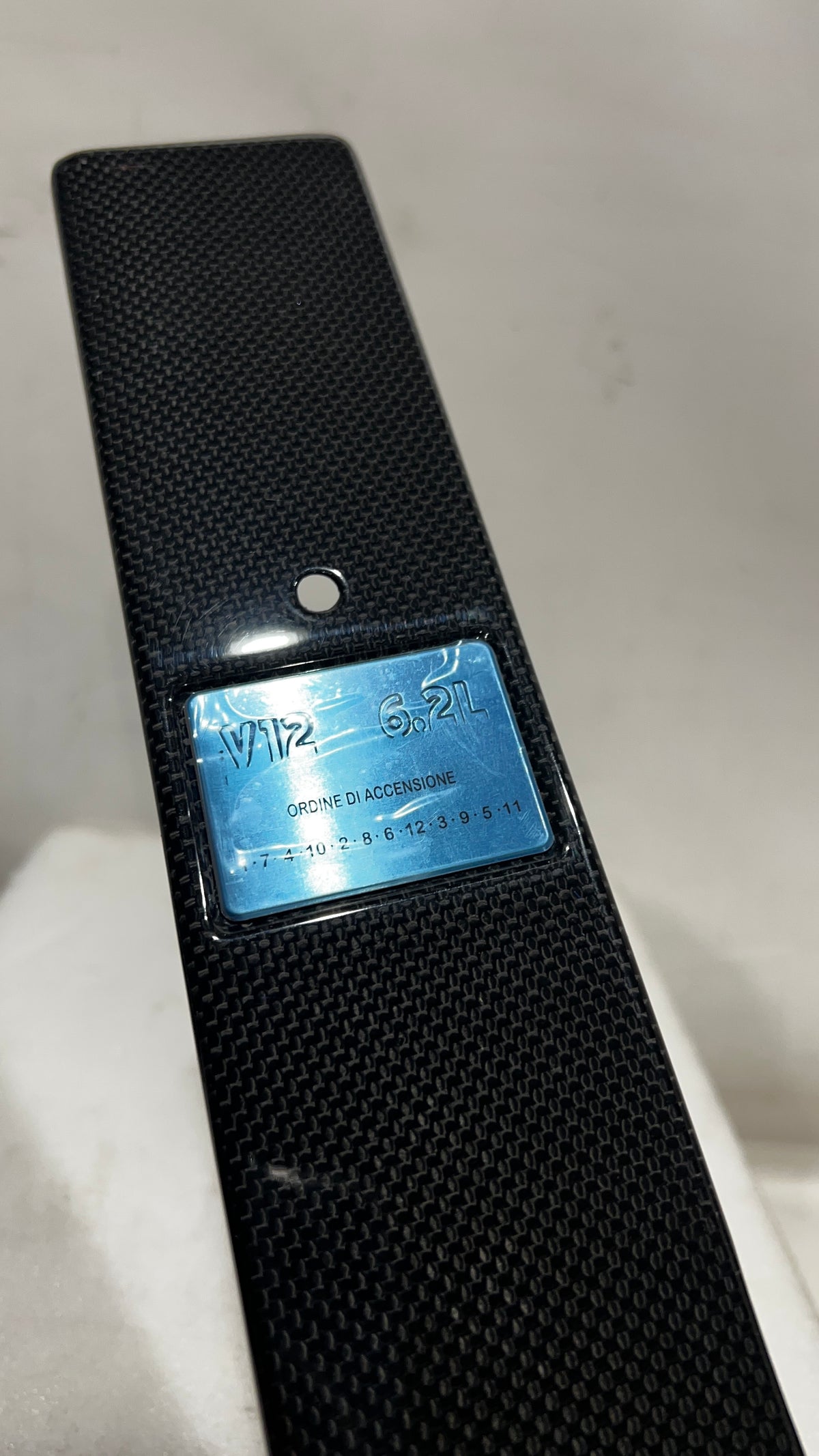 Lamborghini Murcielago Carbon fiber Cover, OEM, Part number: 07M103926C