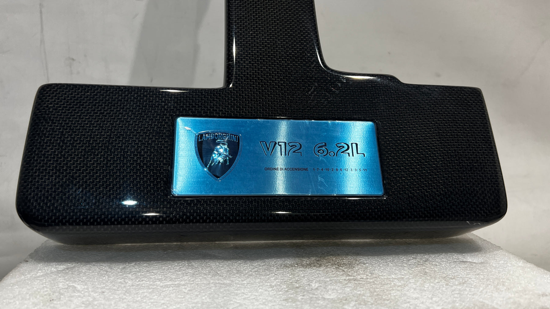 Lamborghini Murcielago Coupe Carbon fiber Cover, OEM, Part number: 07M103926N