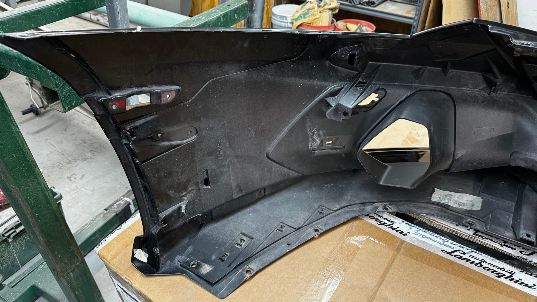 Lamborghini Aventador SVJ LP770-4 front bumper, OEM, Part number: 470807075