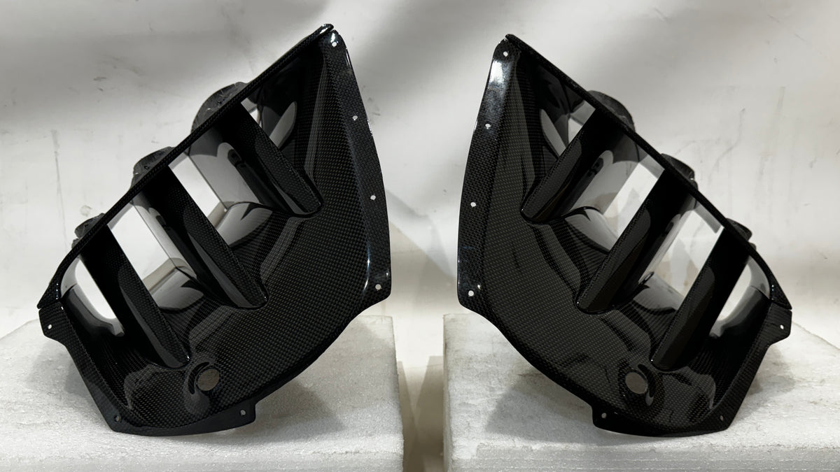 Ferrari 812 Competizione RH LH Rear air intake Carbon, OEM, part number: 821774 821772