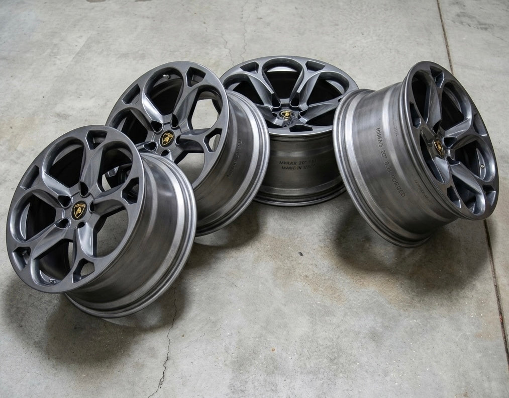 Lamborghini Murcielago Wheels set Hercules Titanium, OEM, Part number: 0R1470018