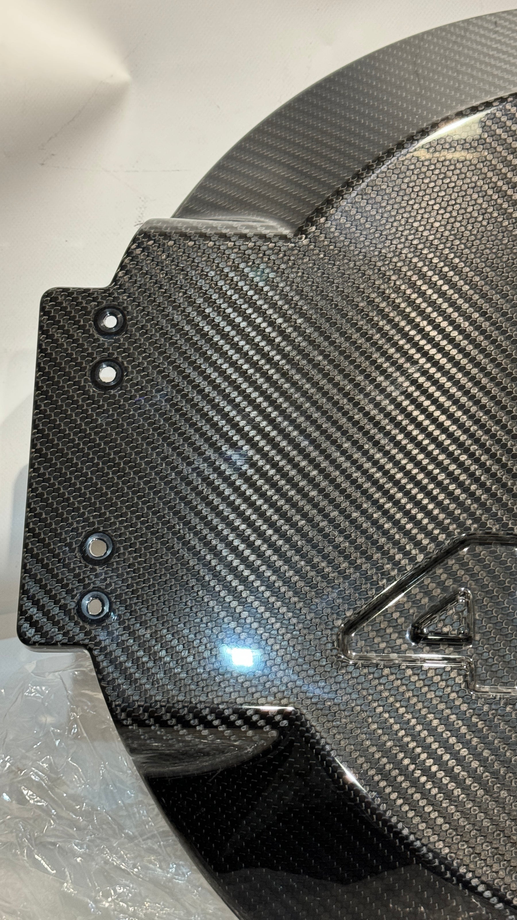Mercedes Benz G wagon 4x4 Carbon fiber spare wheel cover, OEM, Part number: A4638982500