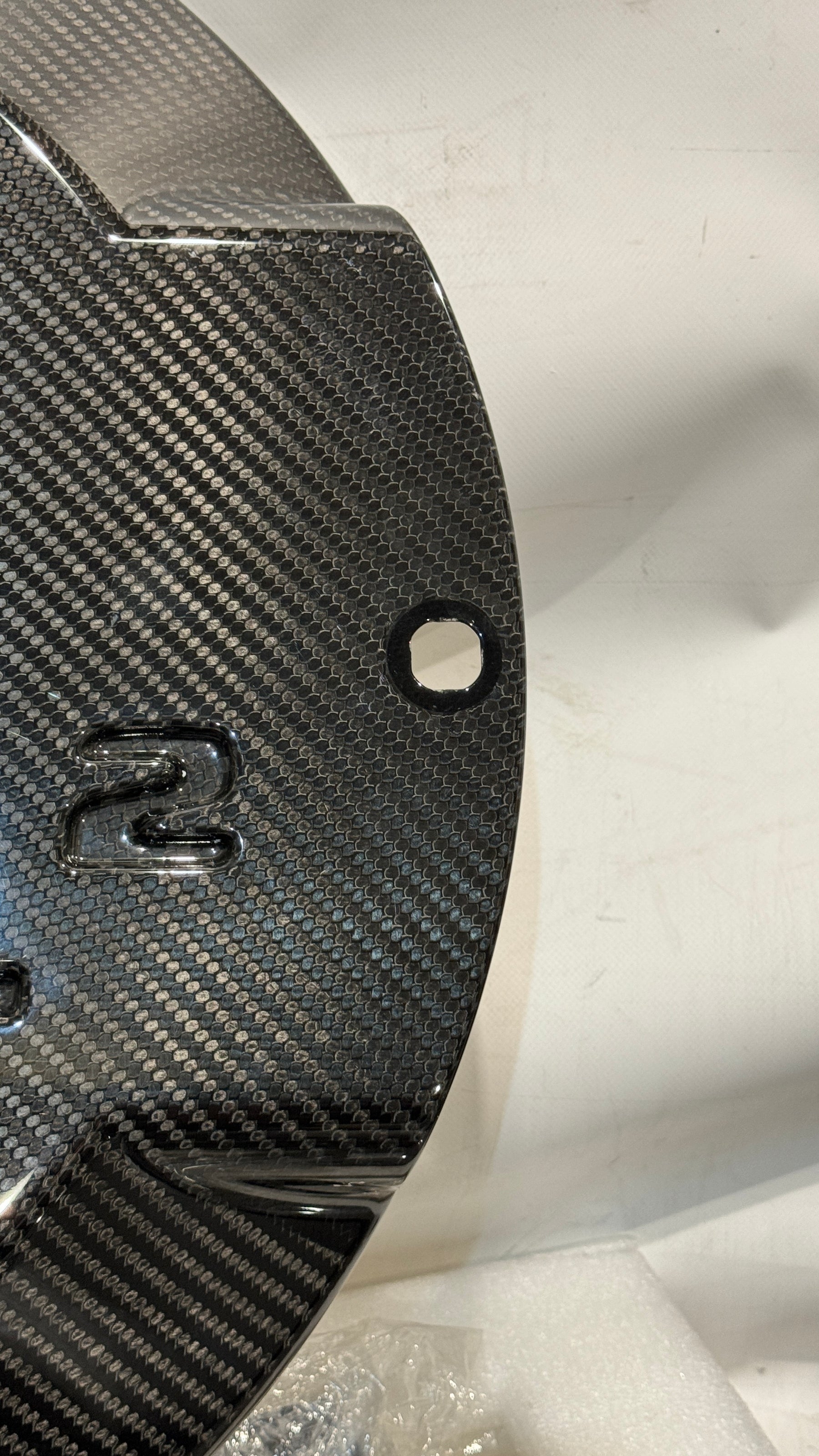 Mercedes Benz G wagon 4x4 Carbon fiber spare wheel cover, OEM, Part number: A4638982500