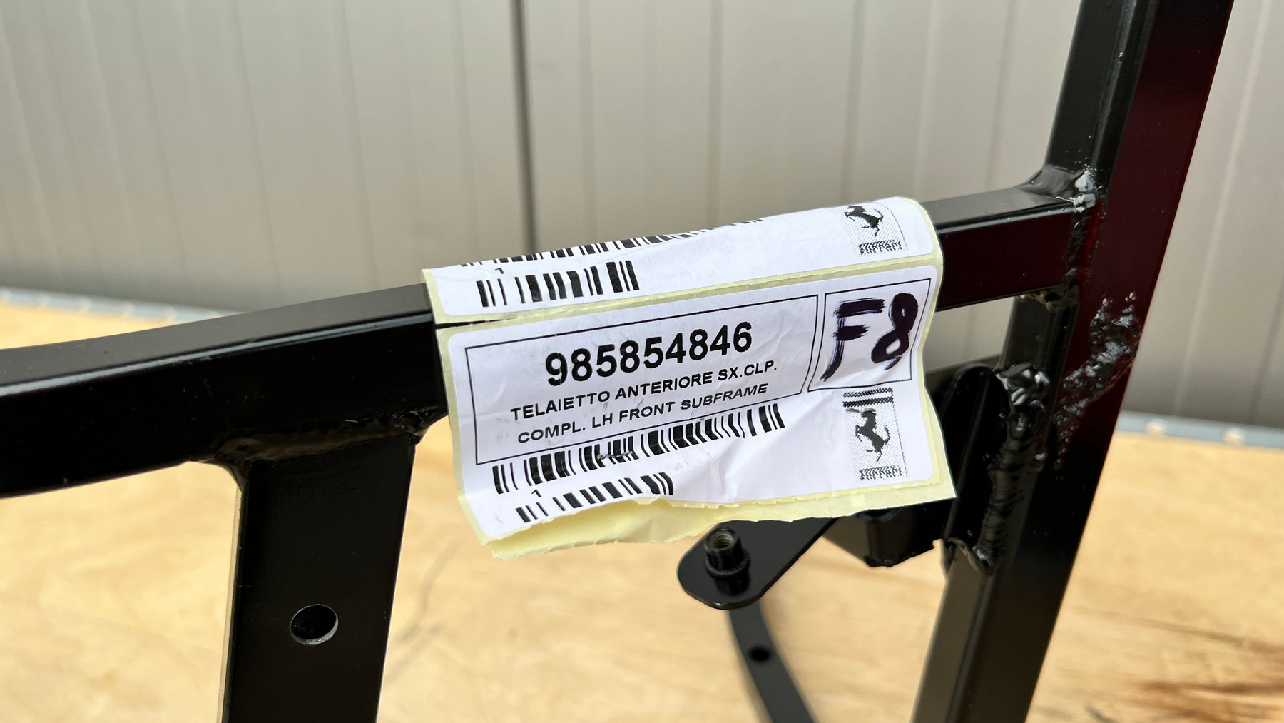 Ferrari F8 Tributo Subframe complete, OEM, Part number: