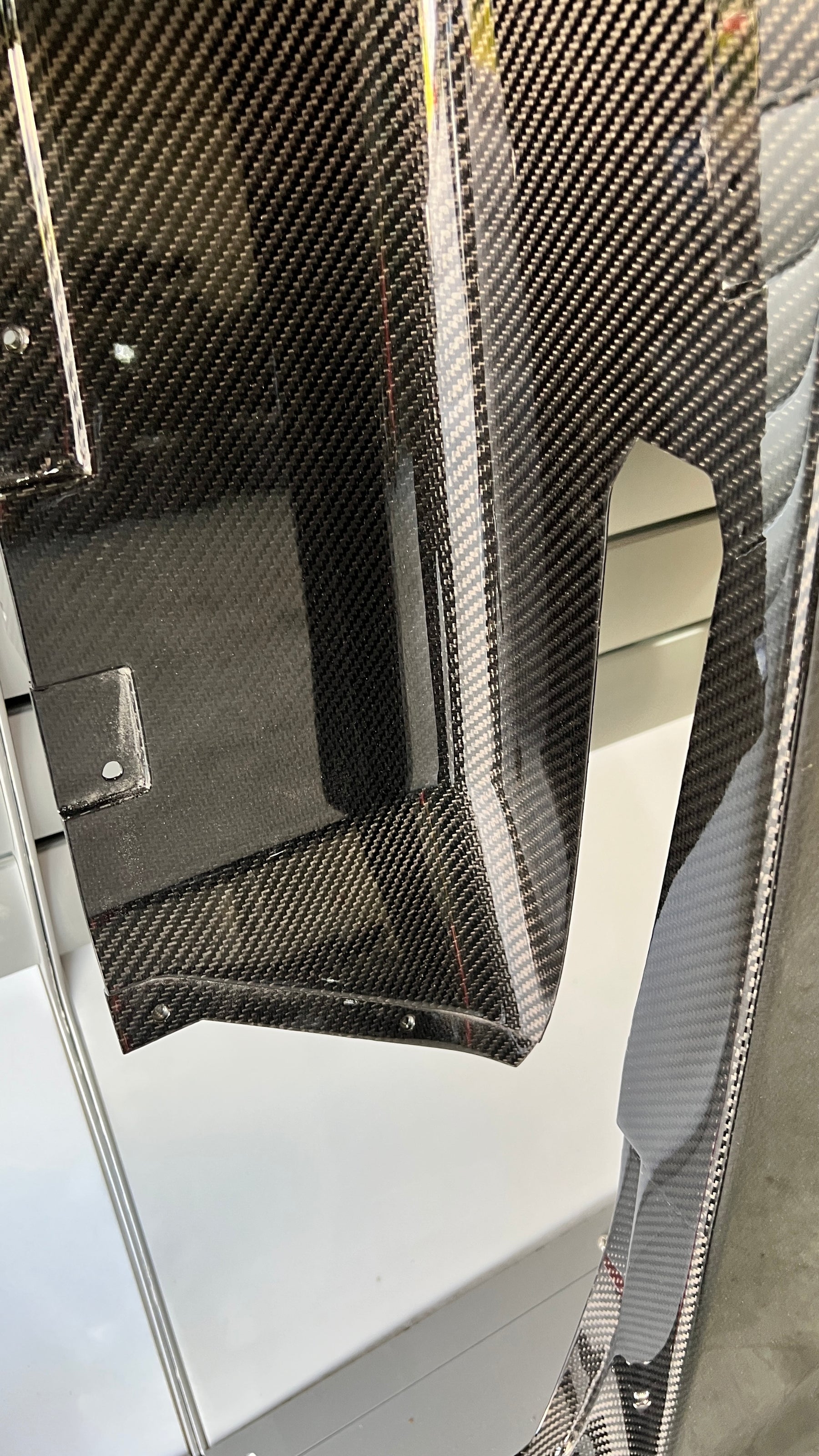 Porsche Carrera GT Rear Diffuser Carbon fiber, OEM, Part number: 98050443502