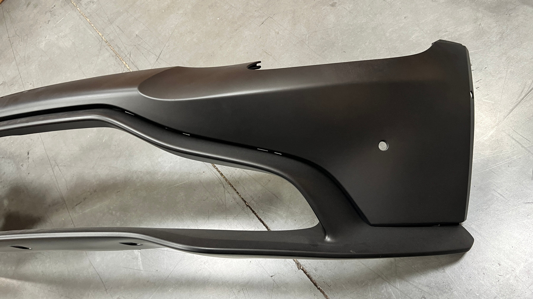 ASTON MARTIN Vantage front bumper with spoiler, OEM, Part number: KY63-17D957-A