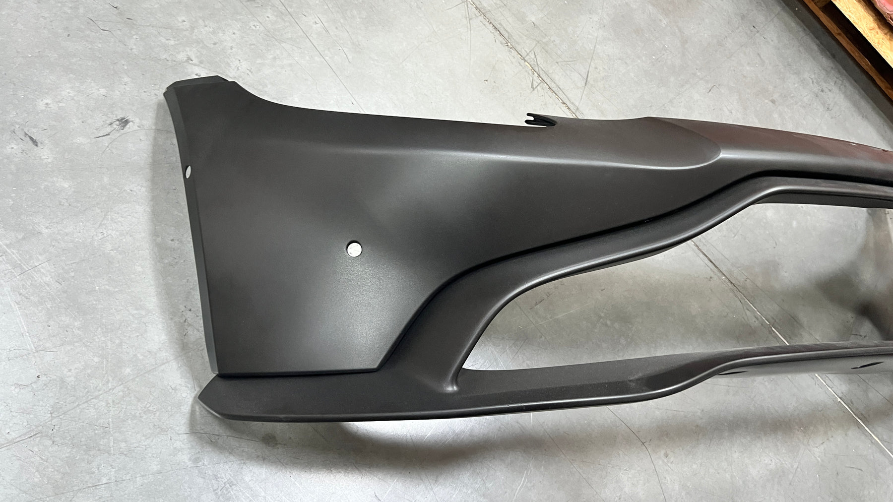 ASTON MARTIN Vantage front bumper with spoiler, OEM, Part number: KY63-17D957-A