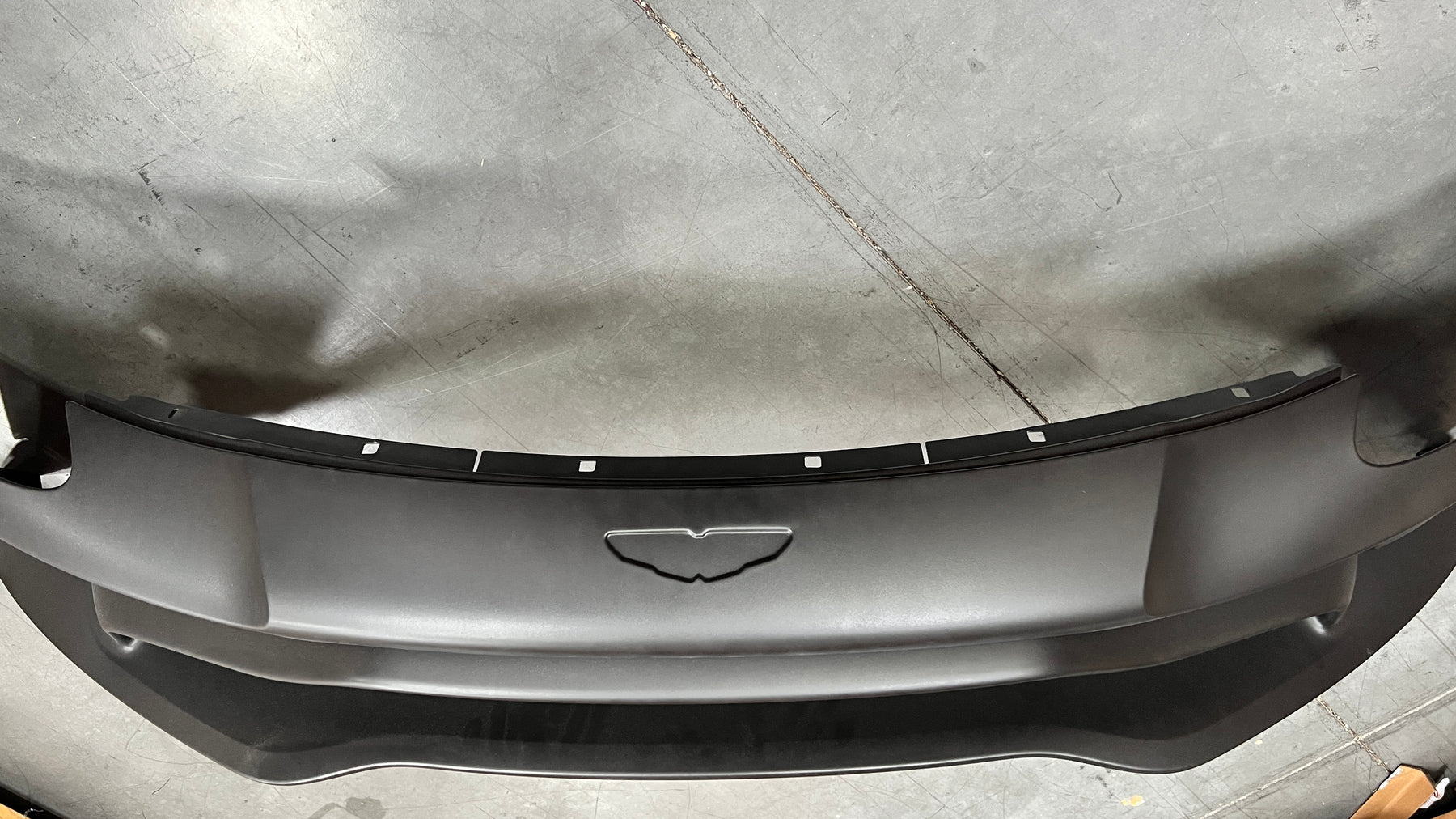 ASTON MARTIN Vantage front bumper with spoiler, OEM, Part number: KY63-17D957-A