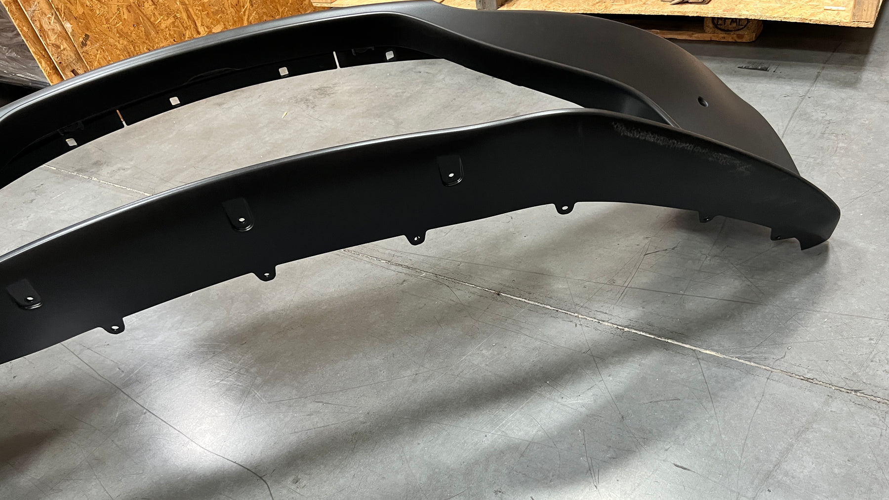 ASTON MARTIN Vantage front bumper with spoiler, OEM, Part number: KY63-17D957-A