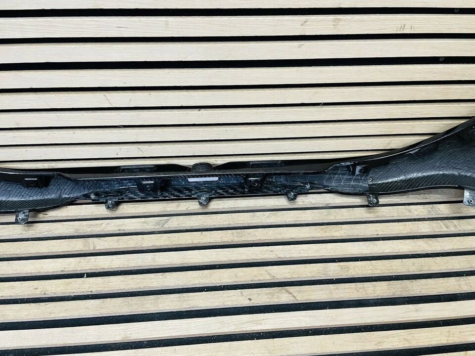 McLaren 765LT rear bumper PDC and camera, carbon fiber, Part number: 14AC009RP