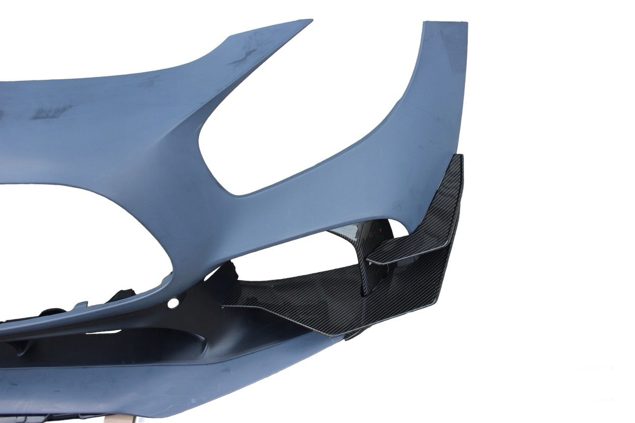 Mercedes Benz AMG GT R front bumper cover with carbon, OEM, Part number:
