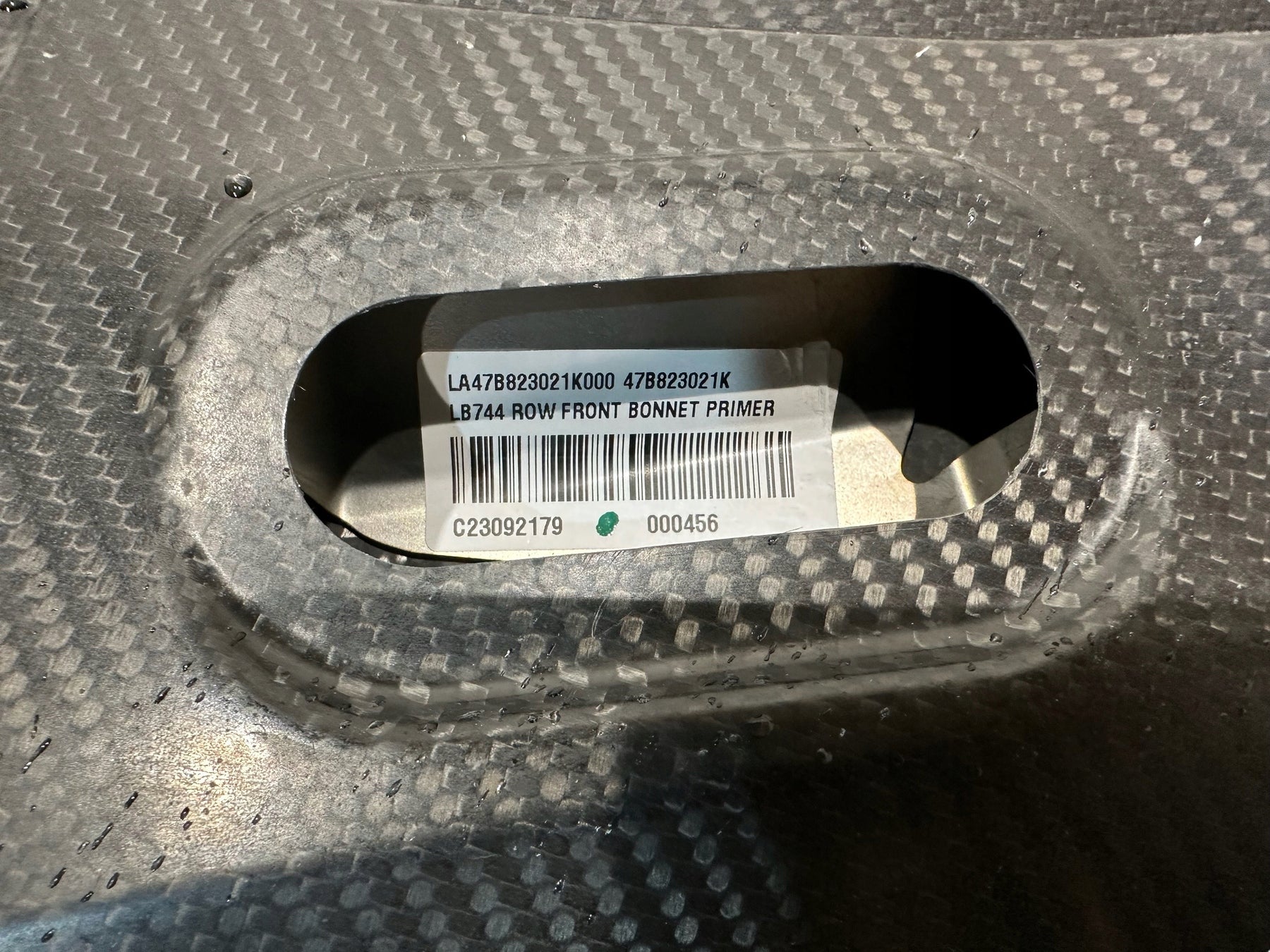Lamborghini REVUELTO Front hood, OEM, Part number: 47B823021K