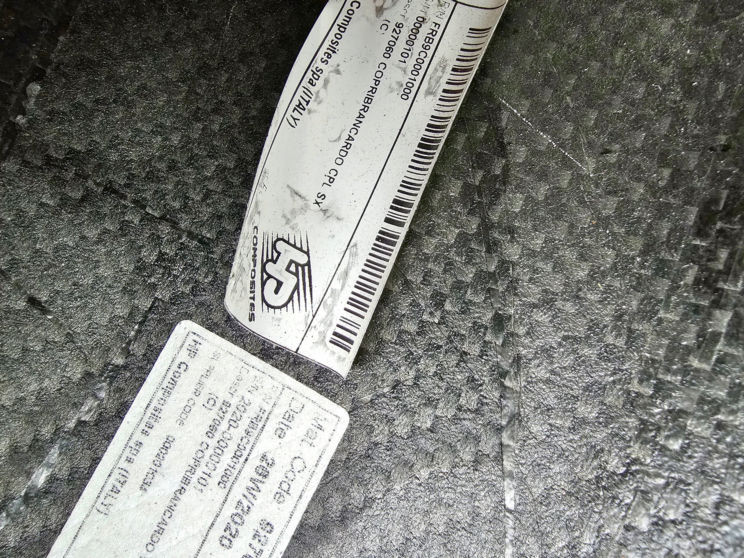 Ferrari ROMA F169 side skirts Carbon fiber, OEM, Part number: 927061, 927060