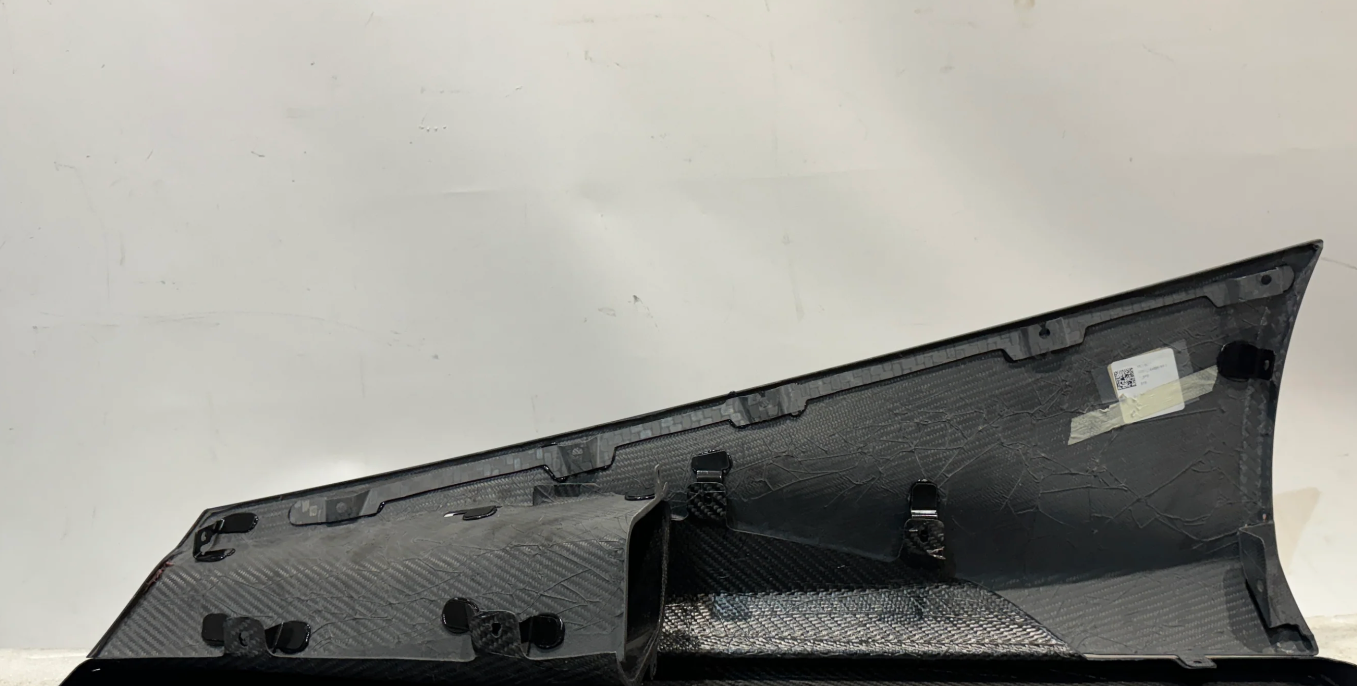 McLaren 765LT Rear side skirt RH Upper Part Only, OEM, Part number: 14AB961RP