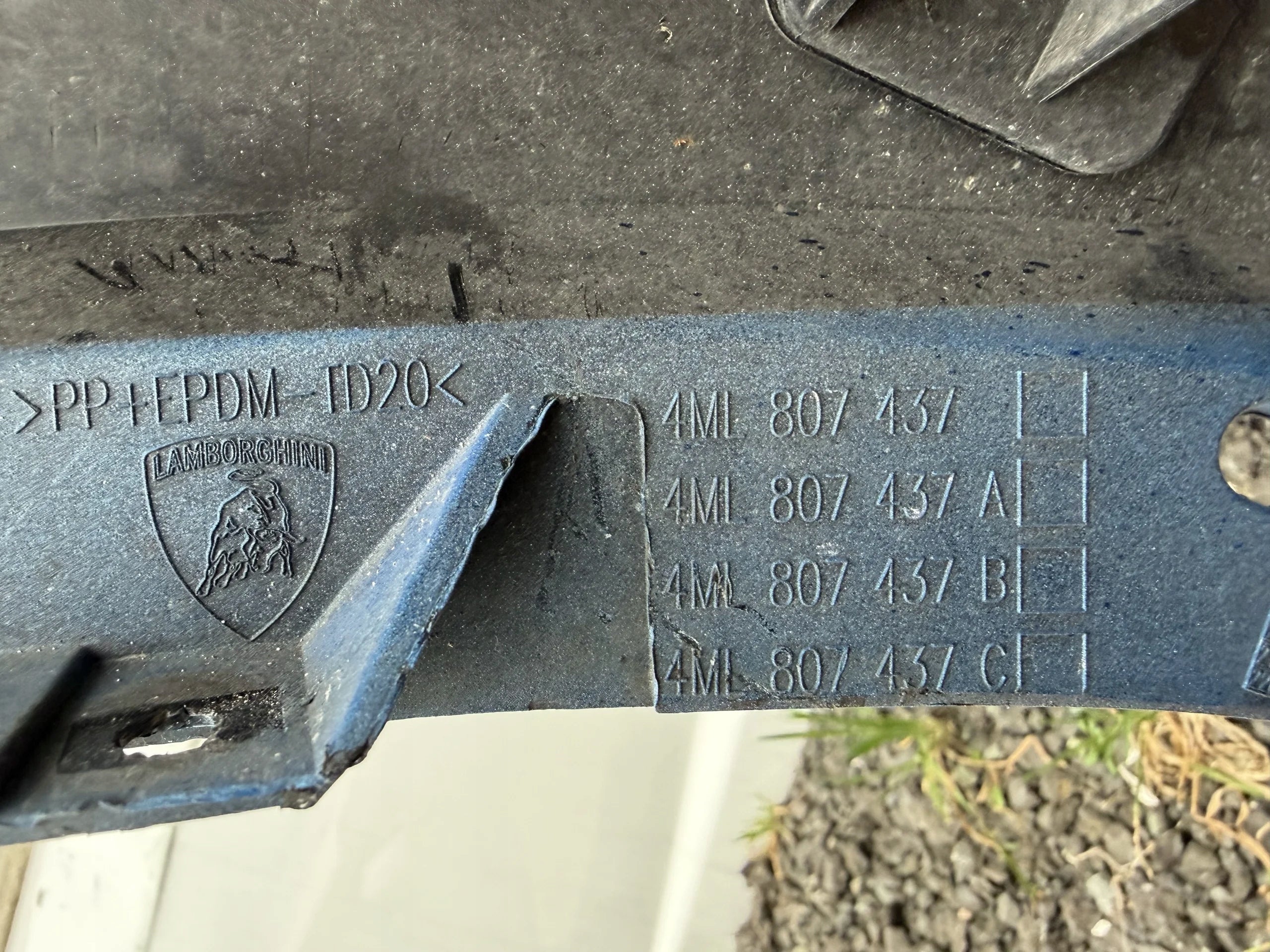 Lamborghini URUS front bumper 2018 - 2021 , OEM, Part number: 4ML