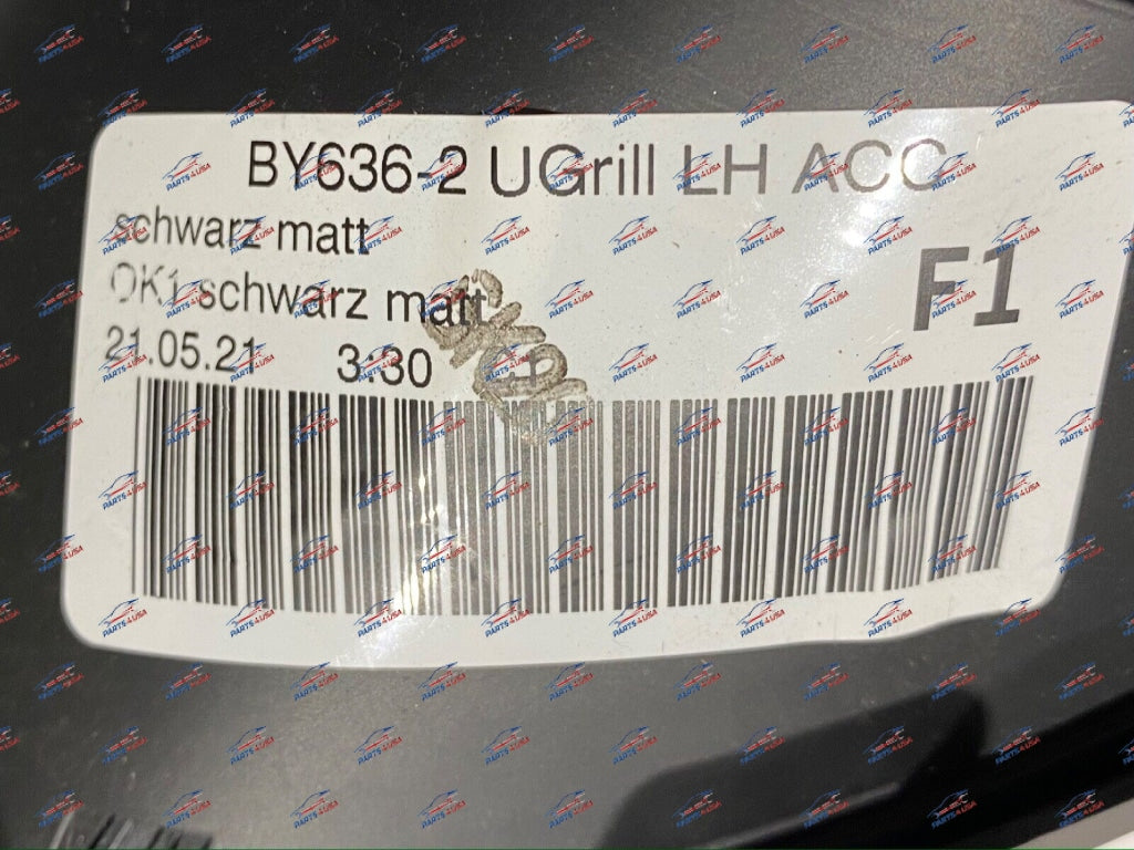 Bentley Bentayga W12 Speed Left Side Grill Part Number: 36A807893F