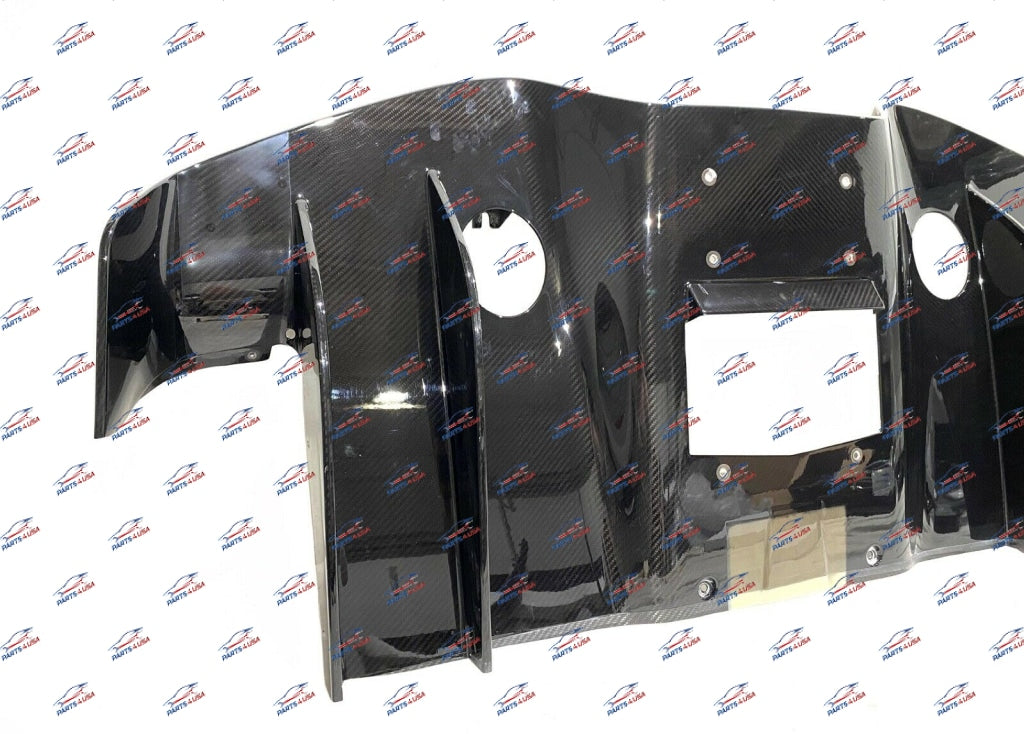Bugatti Chiron Rear Diffuser Carbon Part Number: 5B4803437