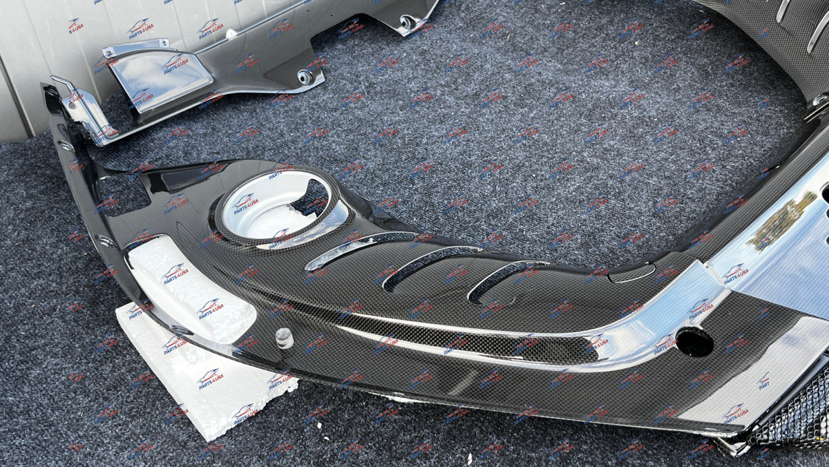 Ferrari 296 GTB Carbon fiber Rear Engine compartment set of 4 OEM Part number: - Carbon fiber engine cover