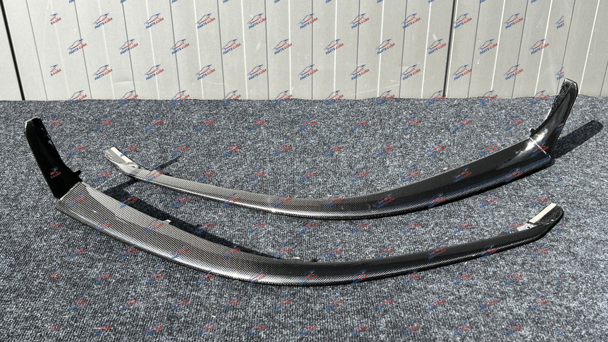 Ferrari 296 GTB Front lip Carbon fiber OEM Part number: 778127 778128 - Carbon front lip