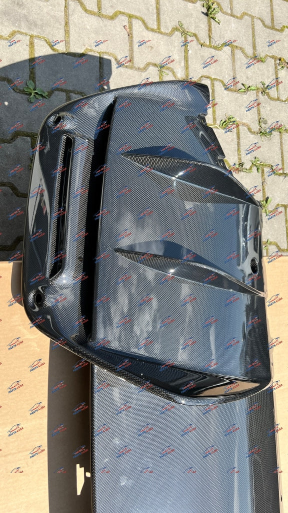 Ferrari 296 Gtb Rear Spoiler Carbon For Camera Oem Part Number: 887758 Diffuser