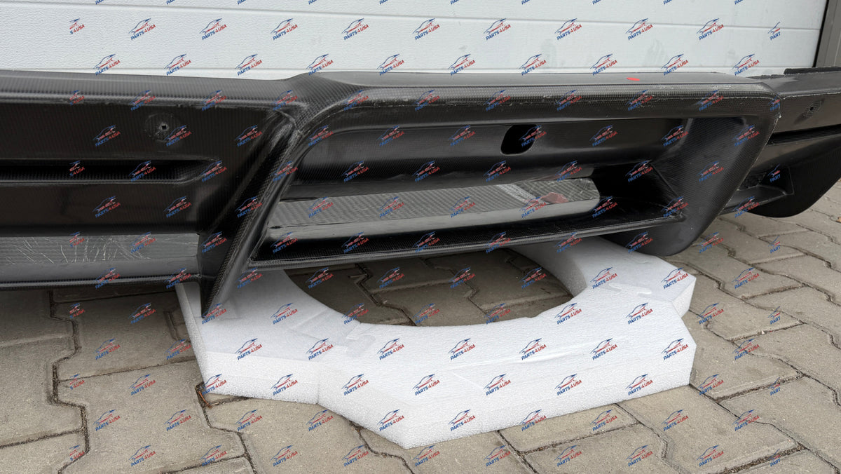 Ferrari 296 Speciale Rear diffuser OEM Part number: 55051619 - Carbon fiber rear diffuser