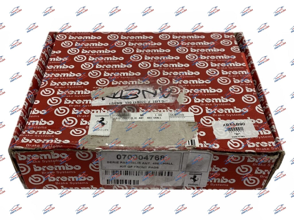 Ferrari 488 Challange Front Pads Kit Part Number: 70004768