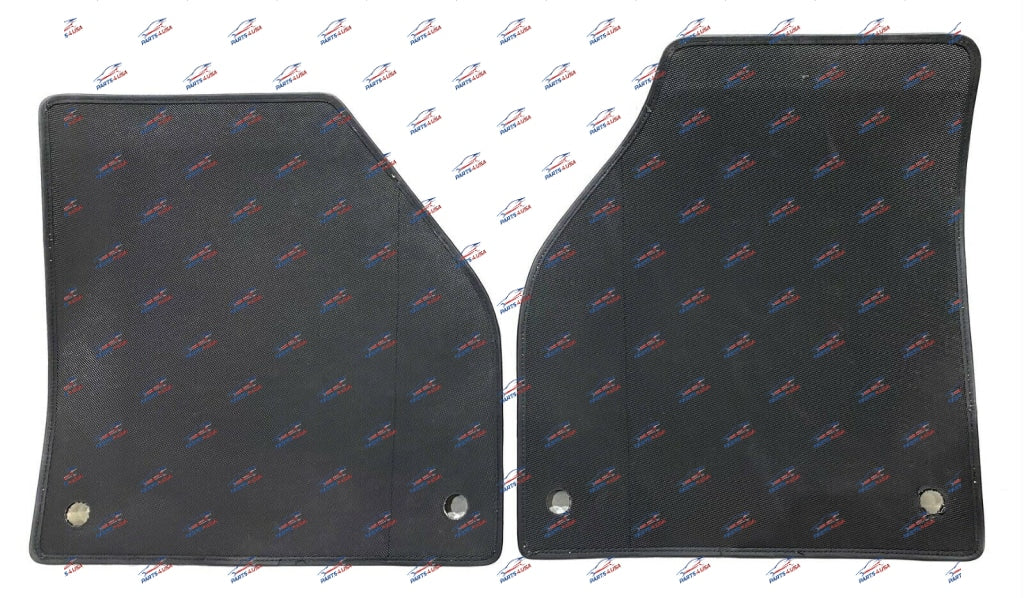 Ferrari 488 Gtb Floor Matt Black With Yellow Stitching Oem