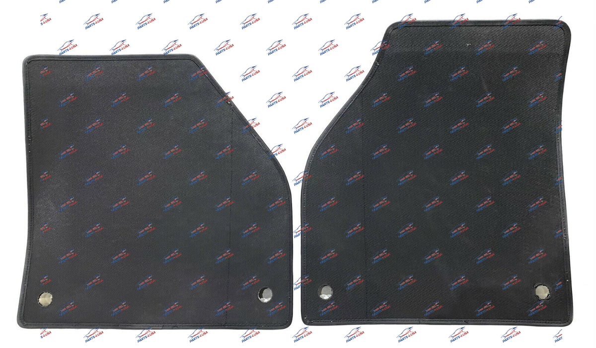 Ferrari 488 Gtb Floor Matt Black With Yellow Stitching Oem