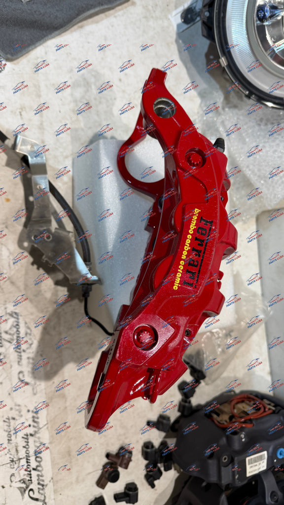 Ferrari 488 GTB Spider Brake Caliper REAR LEFT OEM Part number: 20B93206 - Brake Caliper