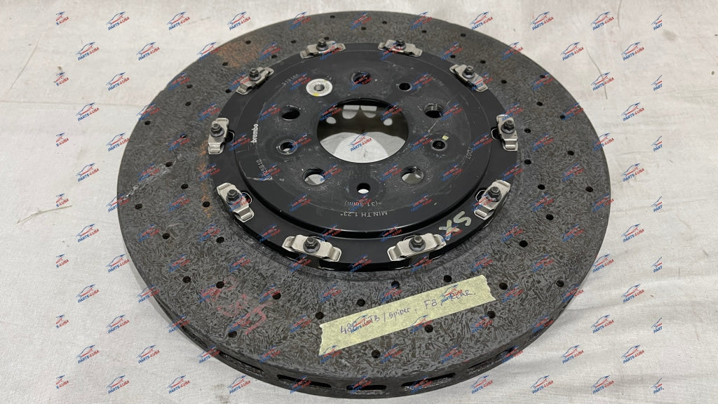 Ferrari 488 Gtb / Spider F8 Tributo Rear Ceramic Brake Part Number: 319166