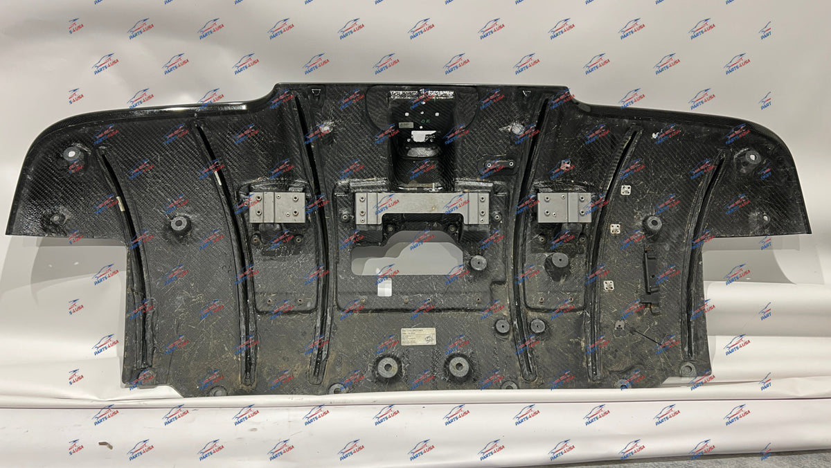 Ferrari 488 Gtb / Spider Rear Diffuser Carbon Oem Part Number: 70003838