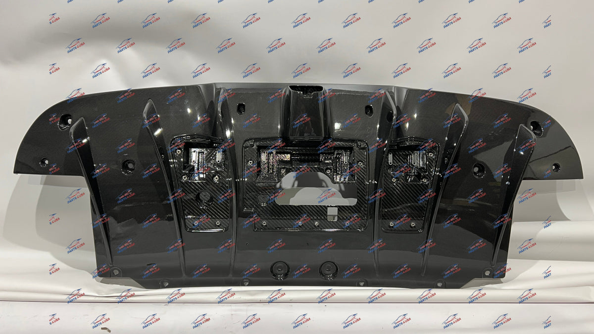 Ferrari 488 Gtb / Spider Rear Diffuser Carbon Oem Part Number: 70003838
